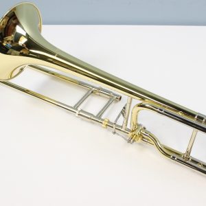 Antoine Courtois Paris AC420BO Legend Series F-Attachment Tenor Trombone, Lacquer, Yellow Brass Bell - Image 4