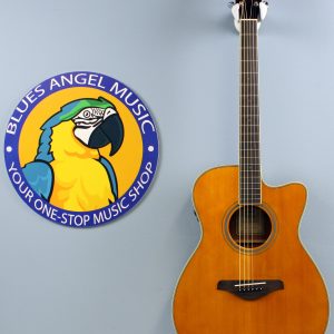 Yamaha FSC-TA Concert Cutaway Acoustic-Electric Guitar, Vintage Tint