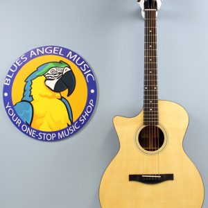 Eastman AC222CE-L Grand Auditorium Left-Handed Acoustic-Electric Guitar, Natural