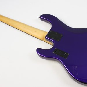 2017 Ernie Ball Music Man StingRay-5 H 5-String Fretless Bass, Firemist Purple, USED - Image 4