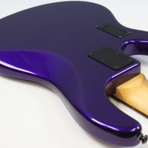 2017 Ernie Ball Music Man StingRay-5 H 5-String Fretless Bass, Firemist Purple, USED - Image 6