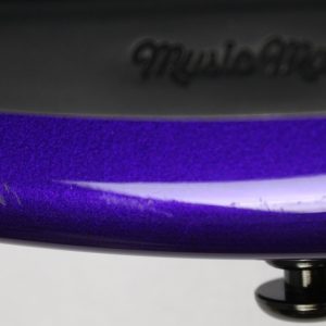 2017 Ernie Ball Music Man StingRay-5 H 5-String Fretless Bass, Firemist Purple, USED - Image 10