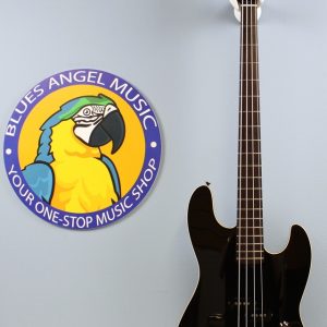 2021 Fender Aerodyne 4-String Jazz Bass, Black, MIJ, USED