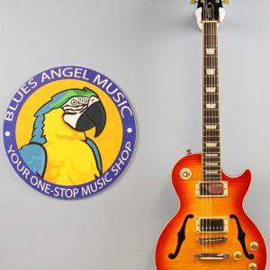 2016 Epiphone Les Paul Standard Florentine PRO Semi-Hollowbody Electric Guitar, Faded Cherry Burst, USED